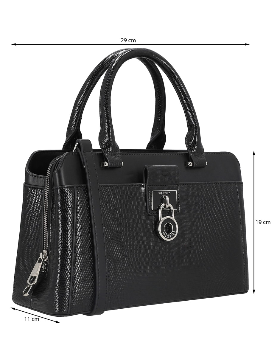 Bolsa satchel Argennis para mujer 7