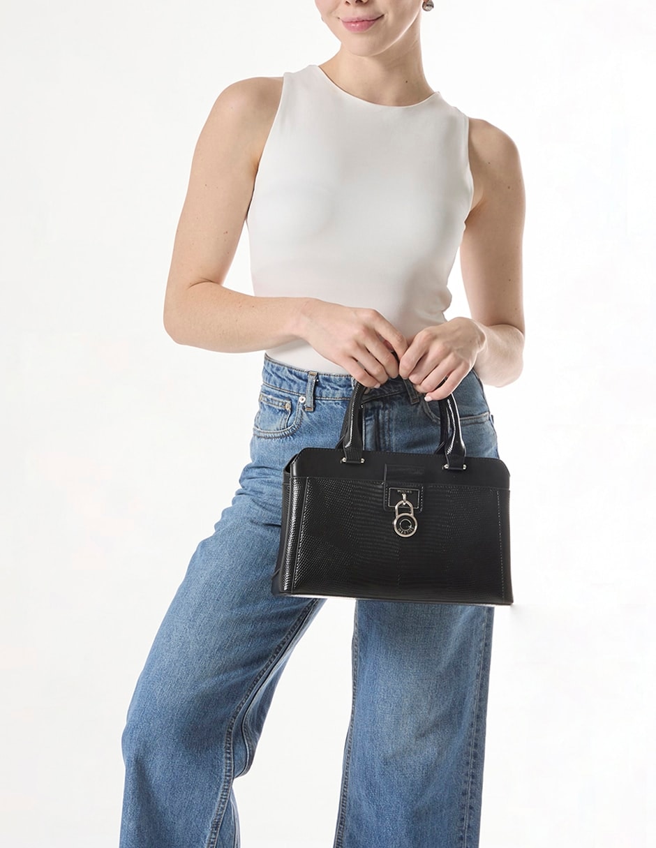 Bolsa satchel Argennis para mujer 6