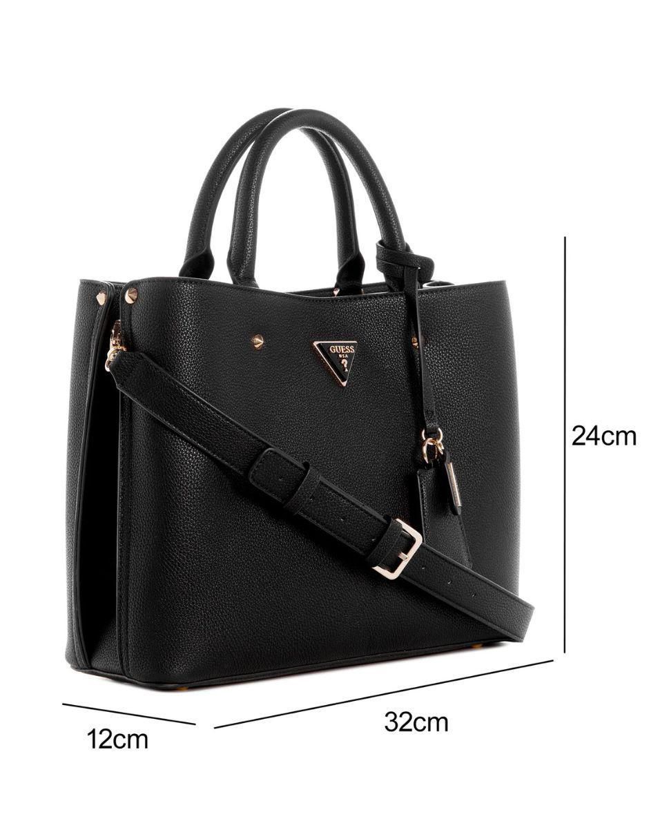 Bolsa satchel Guess Meridian para mujer