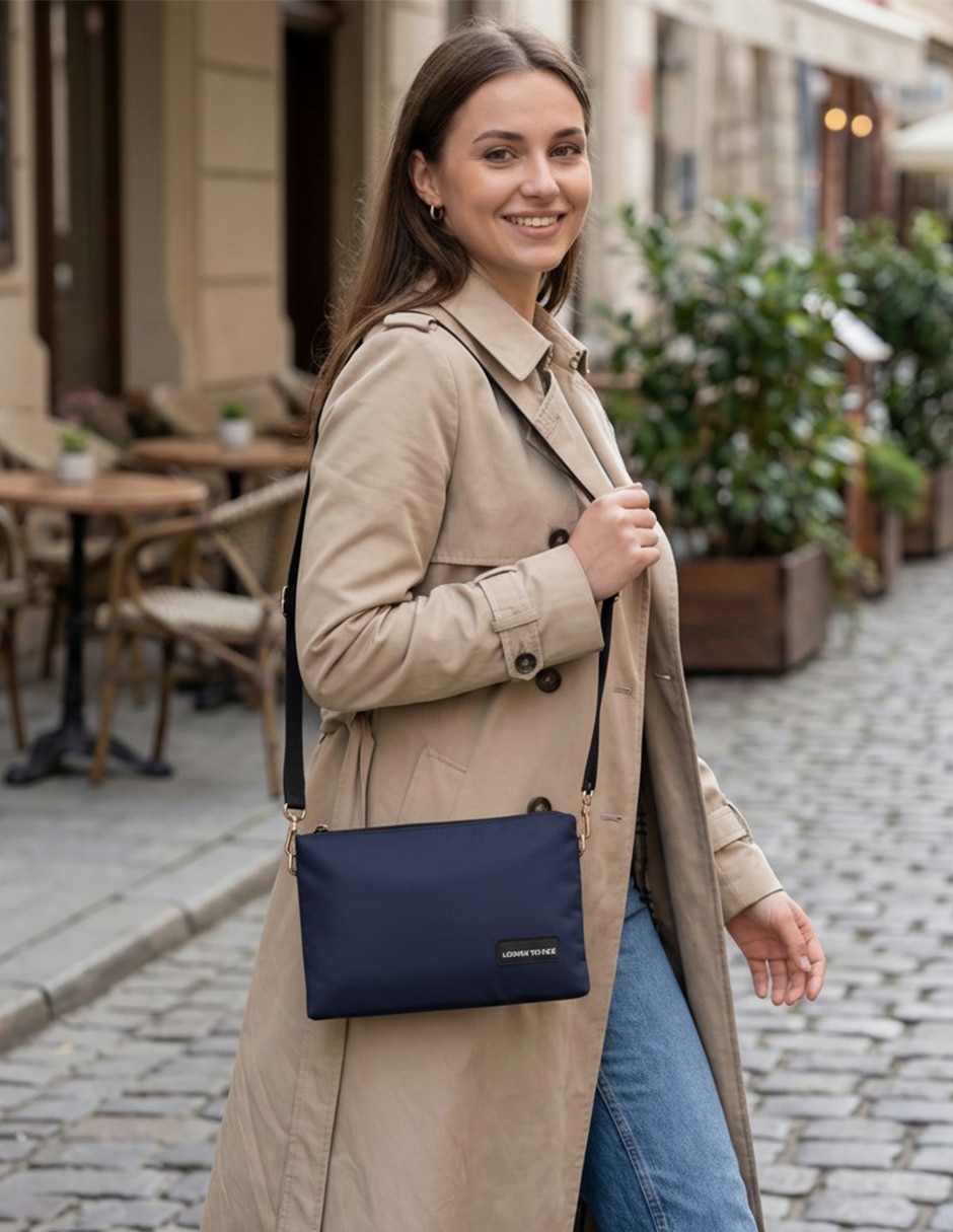 Bolsa crossbody Longvoyage Twin para mujer