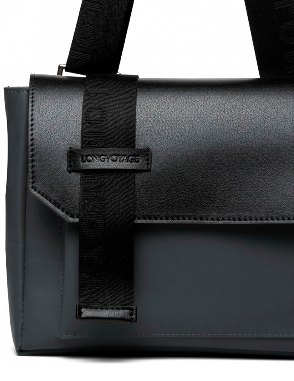 Bolsa crossbody longvoyage buckle unisex