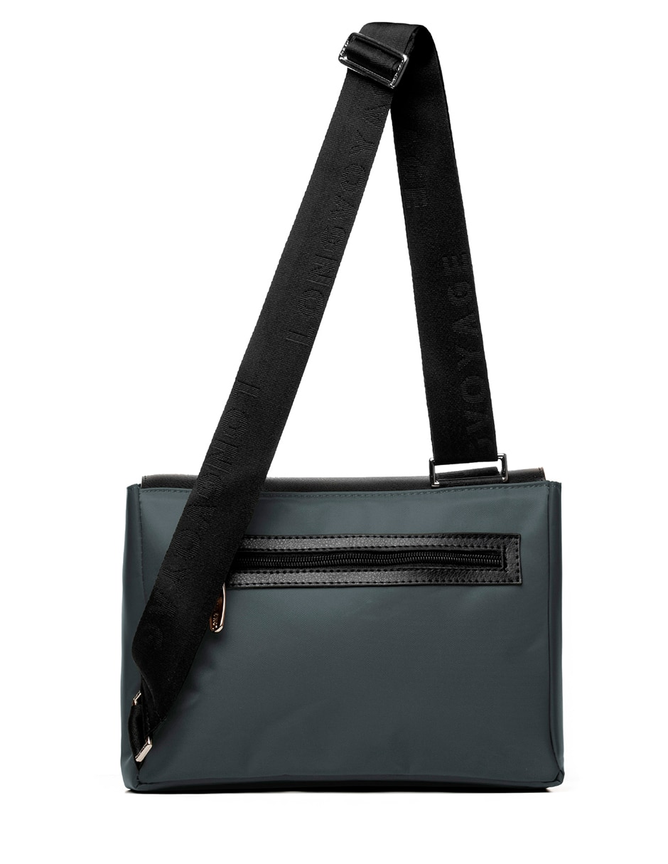 Bolsa crossbody longvoyage buckle unisex
