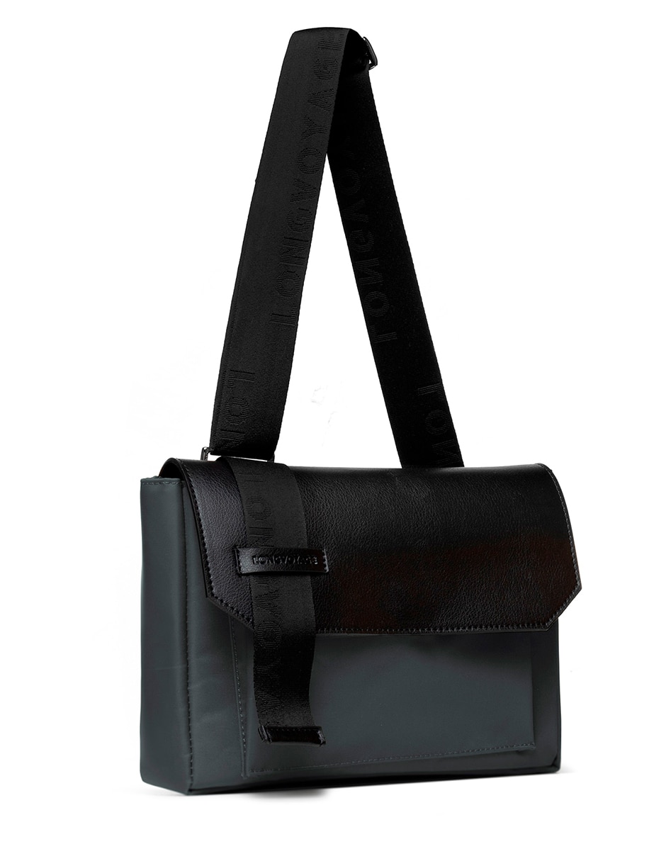 Bolsa crossbody longvoyage buckle unisex
