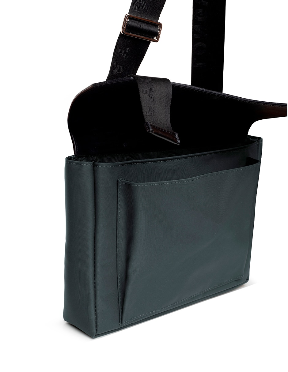 Bolsa crossbody longvoyage buckle unisex