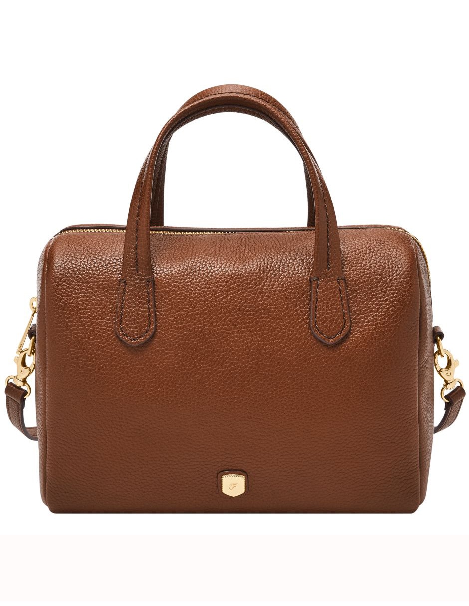 Bolsa satchel Lainey de piel para mujer