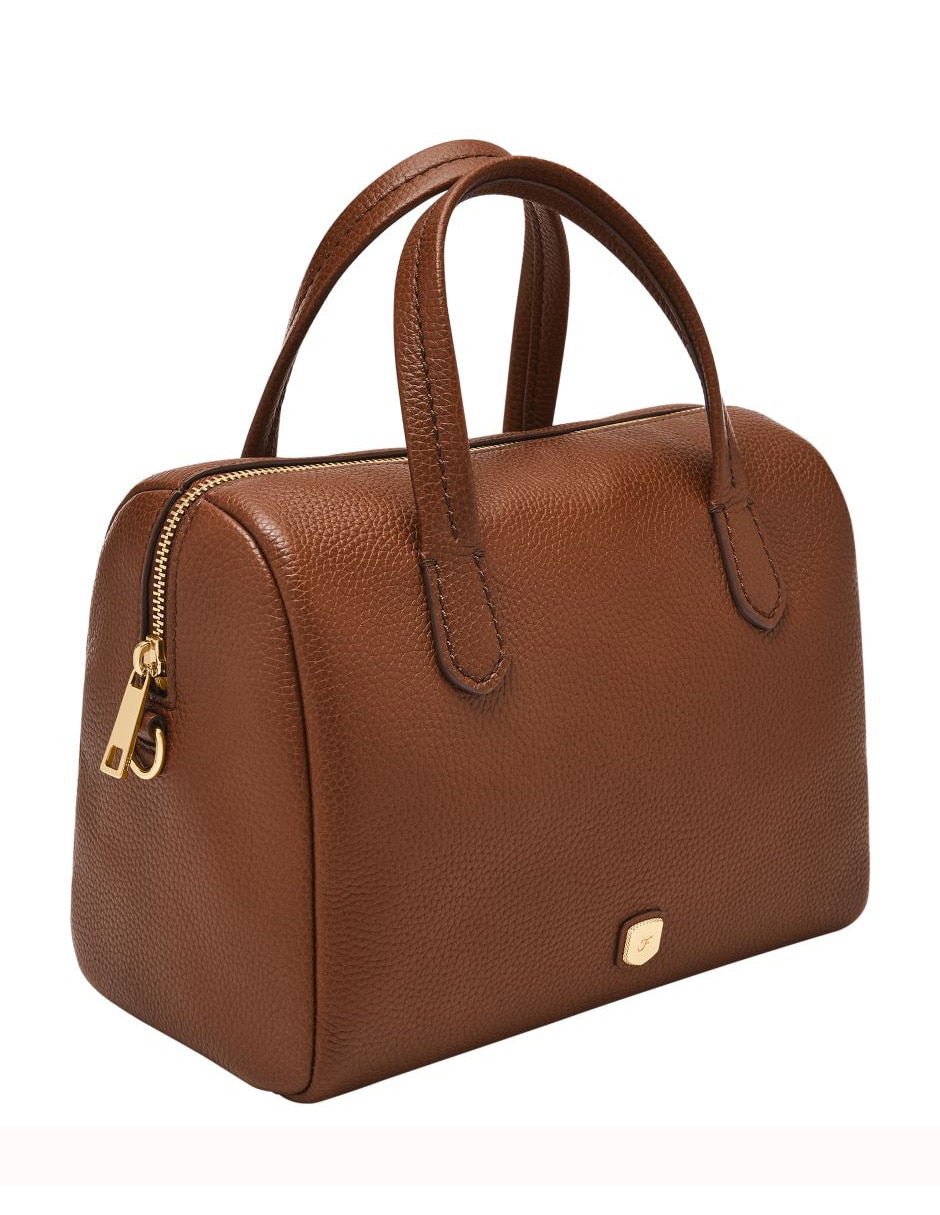 Bolsa satchel Lainey de piel para mujer 5