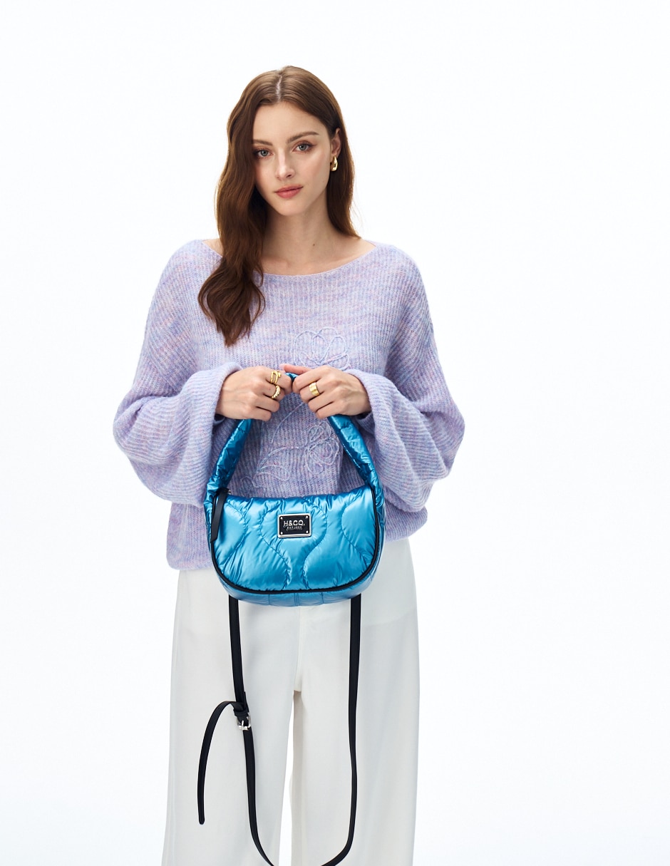 Bolsa hobo H&Co Aurelie para mujer