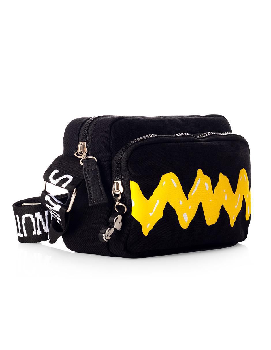 Bolsa crossbody Charlie Brown Black Charlie Brown para mujer