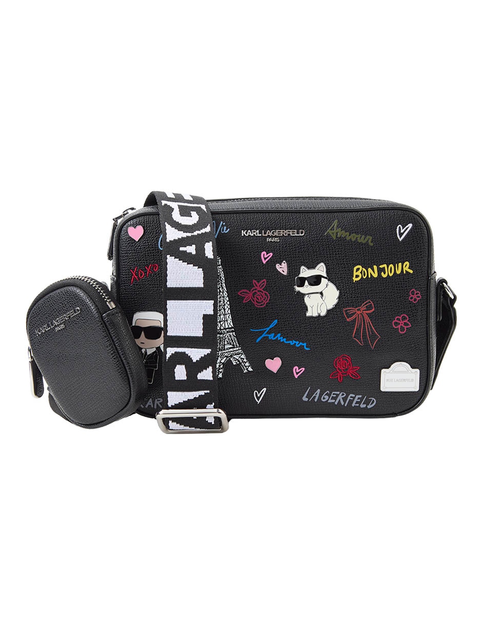 Bolsa crossbody Karl Lagerfeld Paris para mujer
