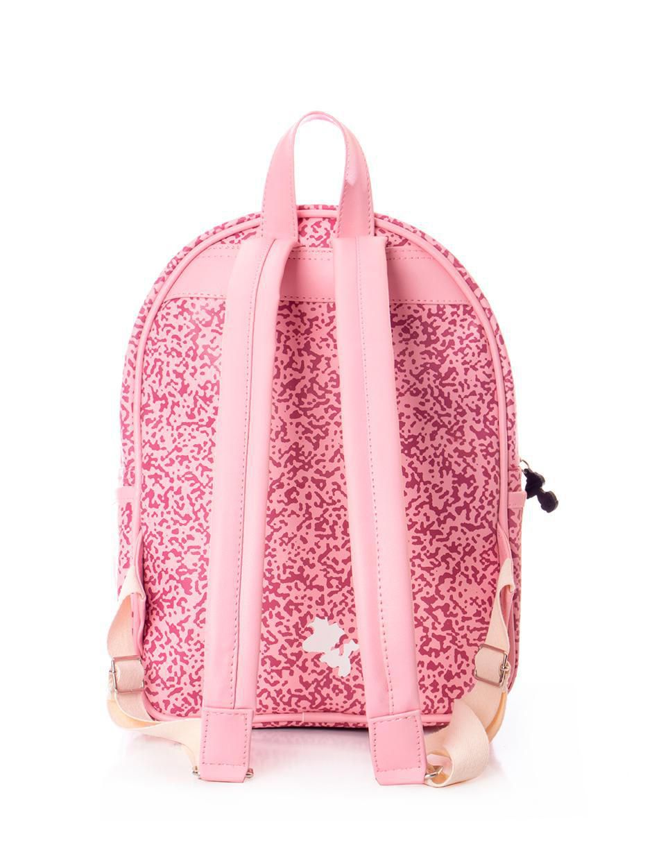Mochila casual Snoopy Peanuts Pink Varnish para mujer