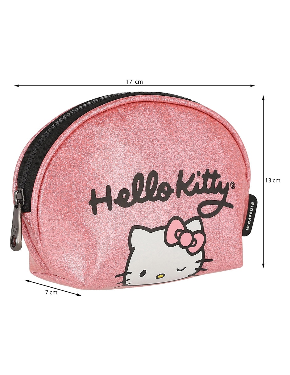 Set cosmetiquera para maquillaje W Capsule Hello Kitty 3 piezas para mujer