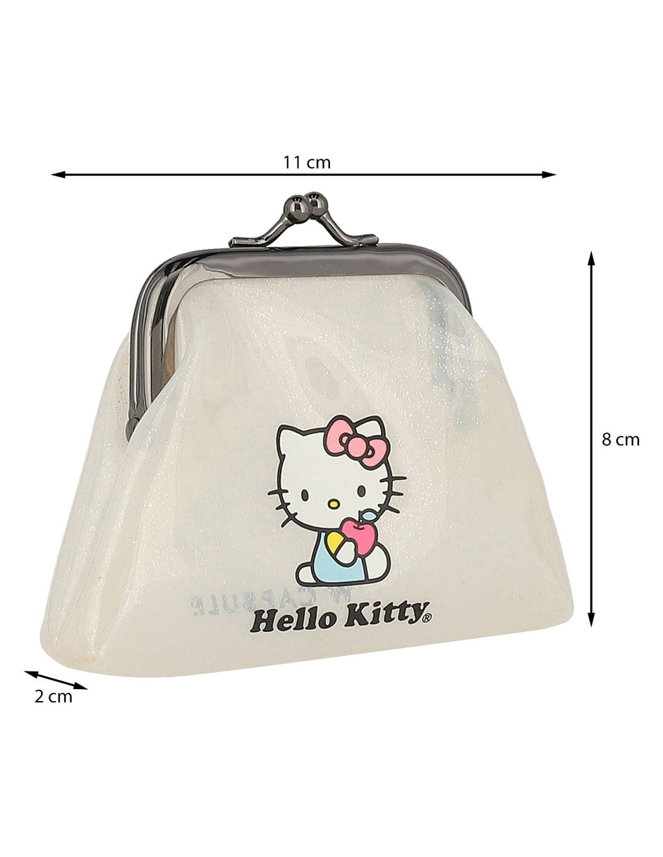 Set cosmetiquera para maquillaje W Capsule Hello Kitty 3 piezas para mujer