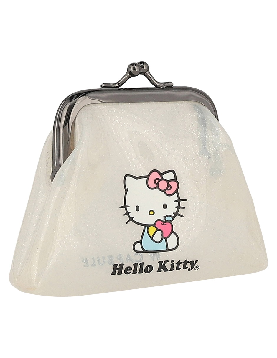 Set cosmetiquera para maquillaje W Capsule Hello Kitty 3 piezas para mujer