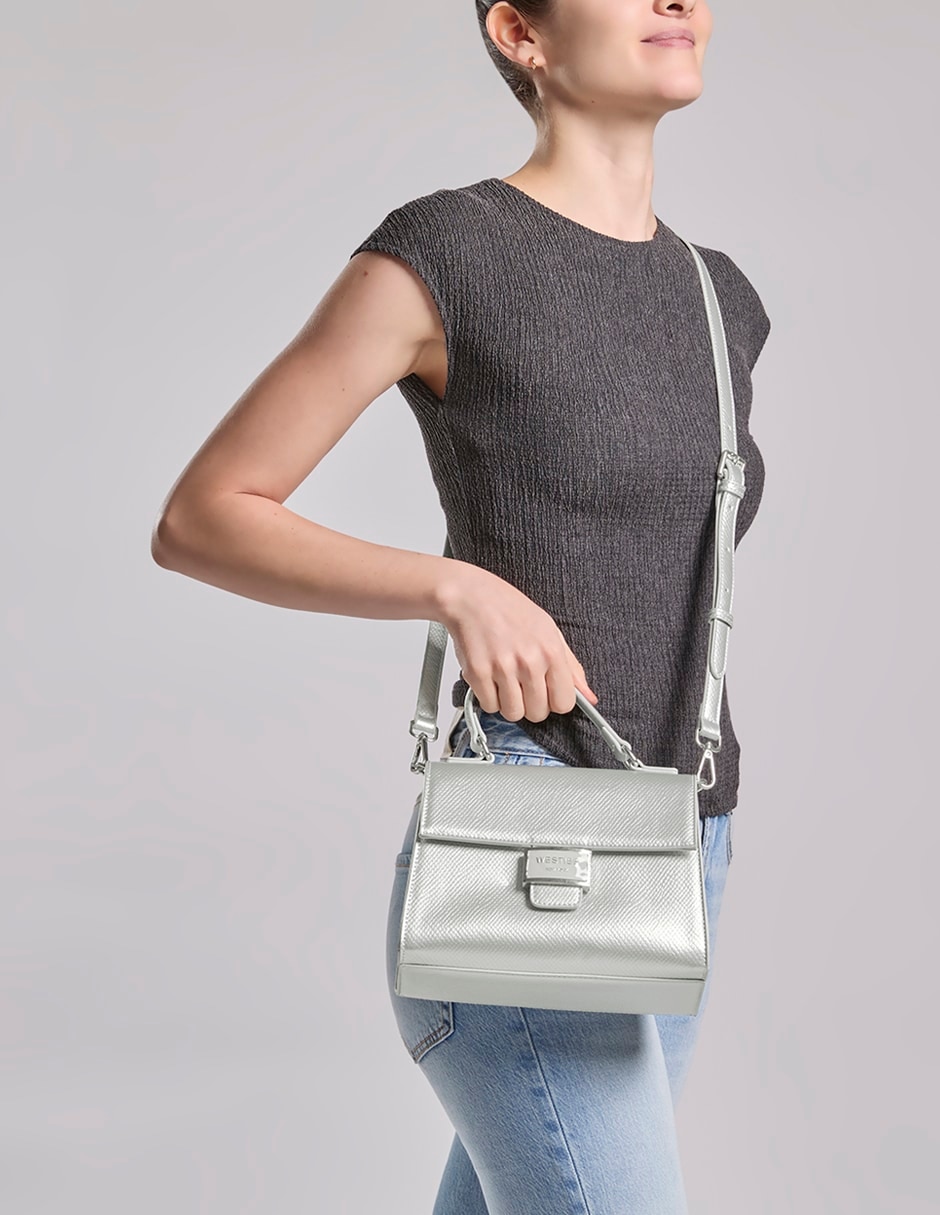 Bolsa satchel ryuko para mujer 2