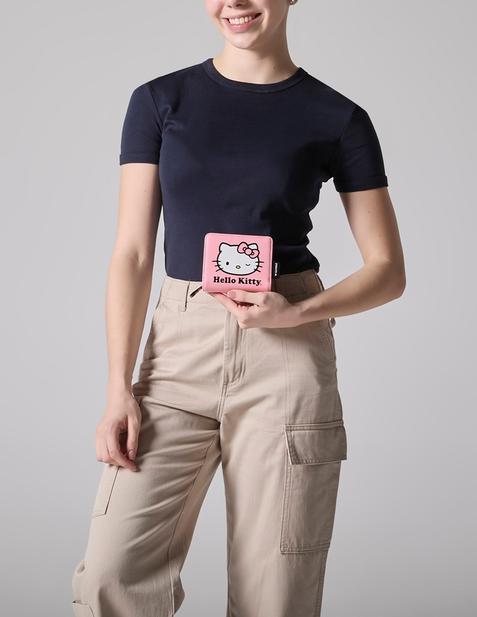 Cartera w capsule hello kitty para mujer