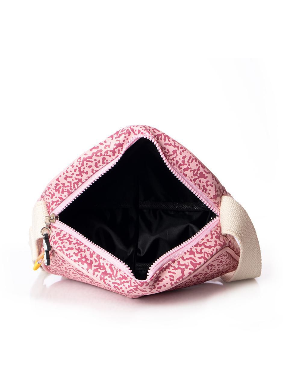 Bolsa crossbody Pink Varnish Snoopy para mujer
