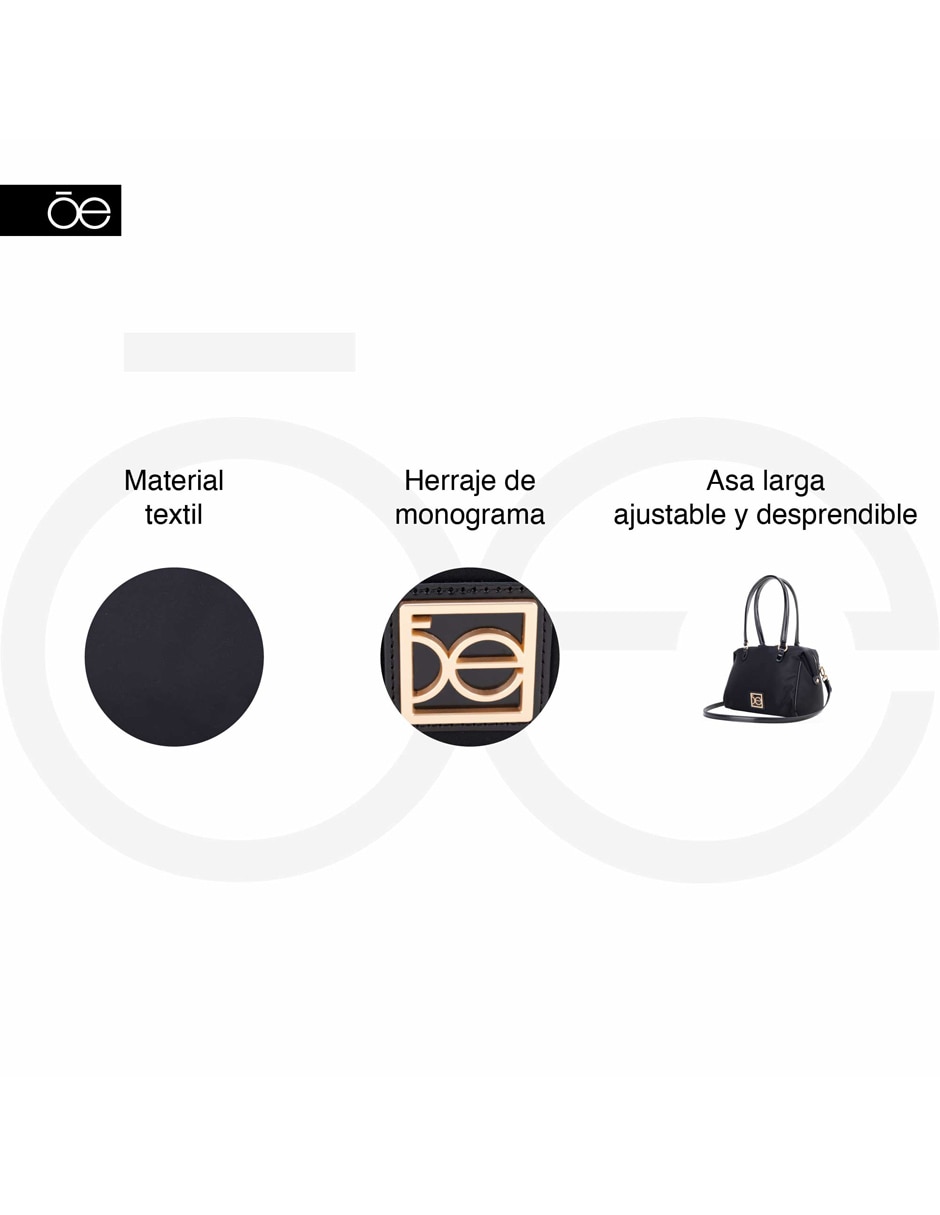 Bolsa bowler Cloe Aganli para mujer