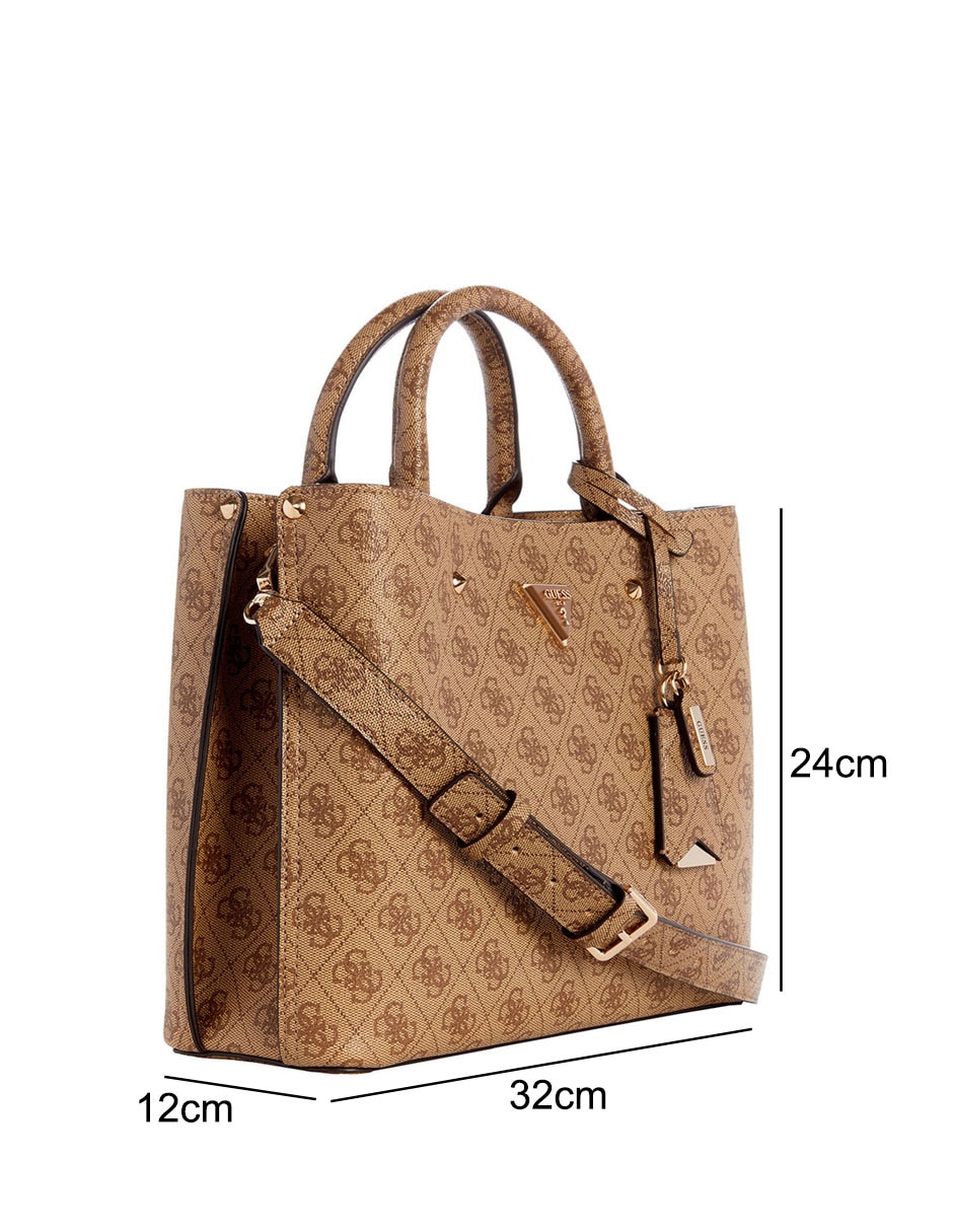 Bolsa satchel Guess Meridian II para mujer