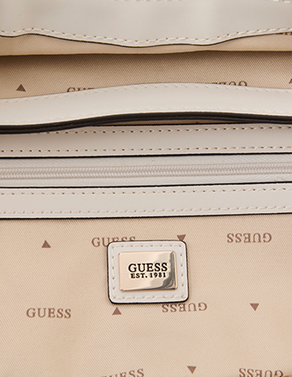 Bolsa shoulder Guess Carrie para mujer