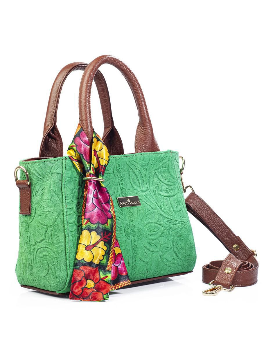Bolsa crossbody Beatriz de piel para mujer 5