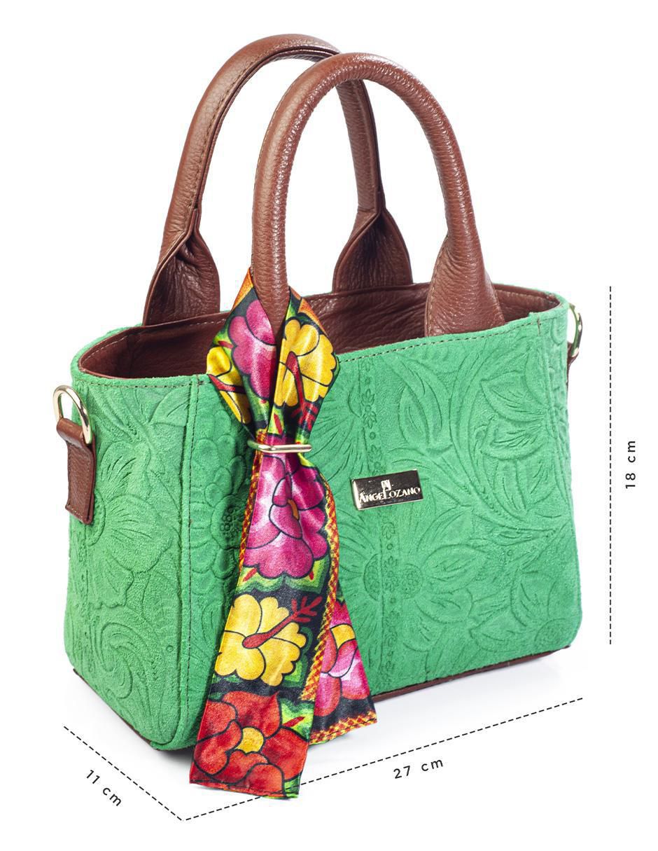 Bolsa crossbody Beatriz de piel para mujer 7