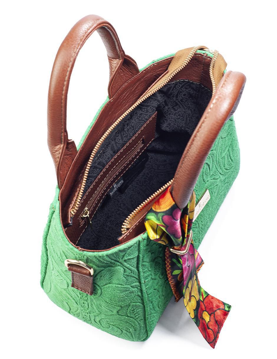Bolsa crossbody Beatriz de piel para mujer