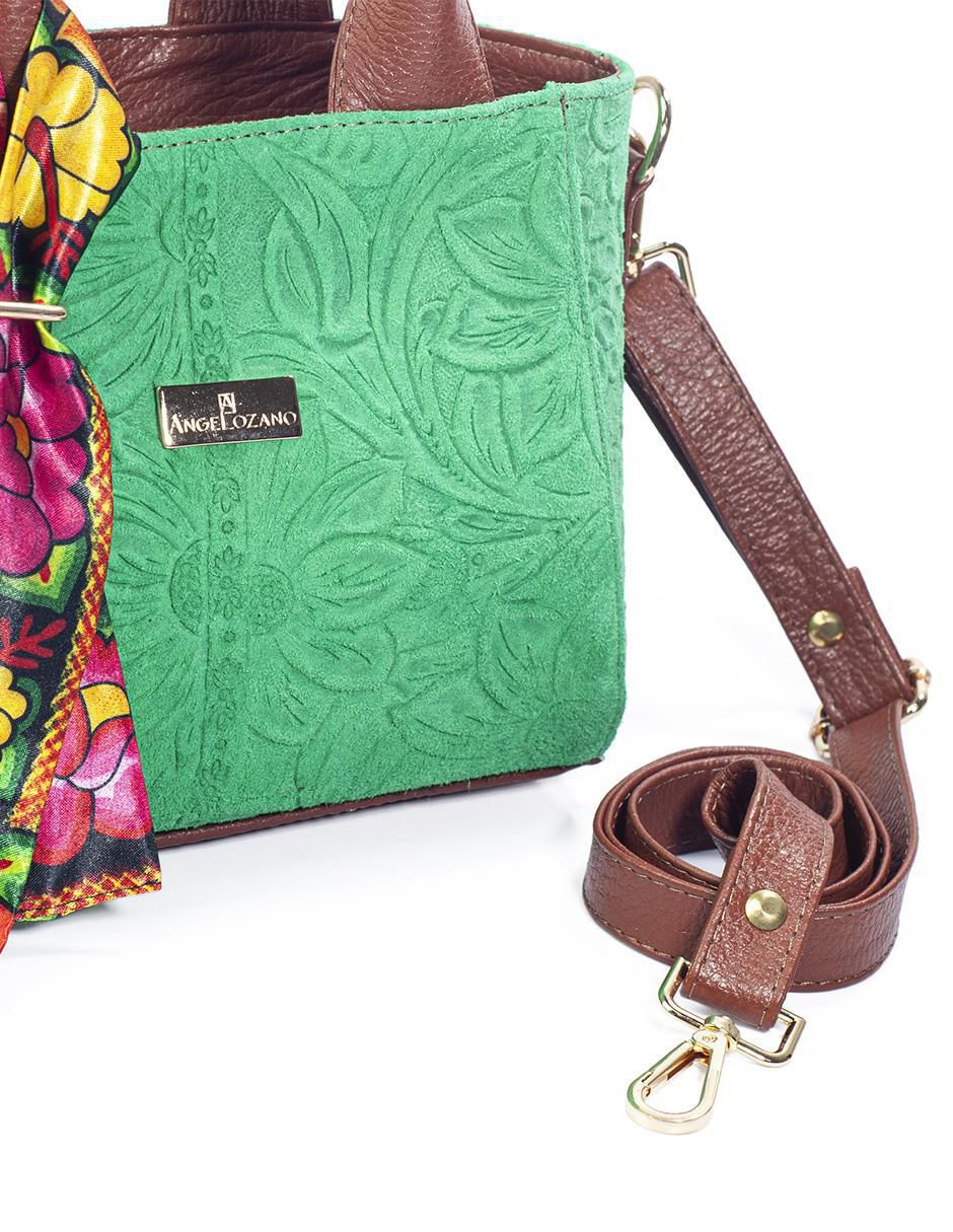 Bolsa crossbody Beatriz de piel para mujer 6
