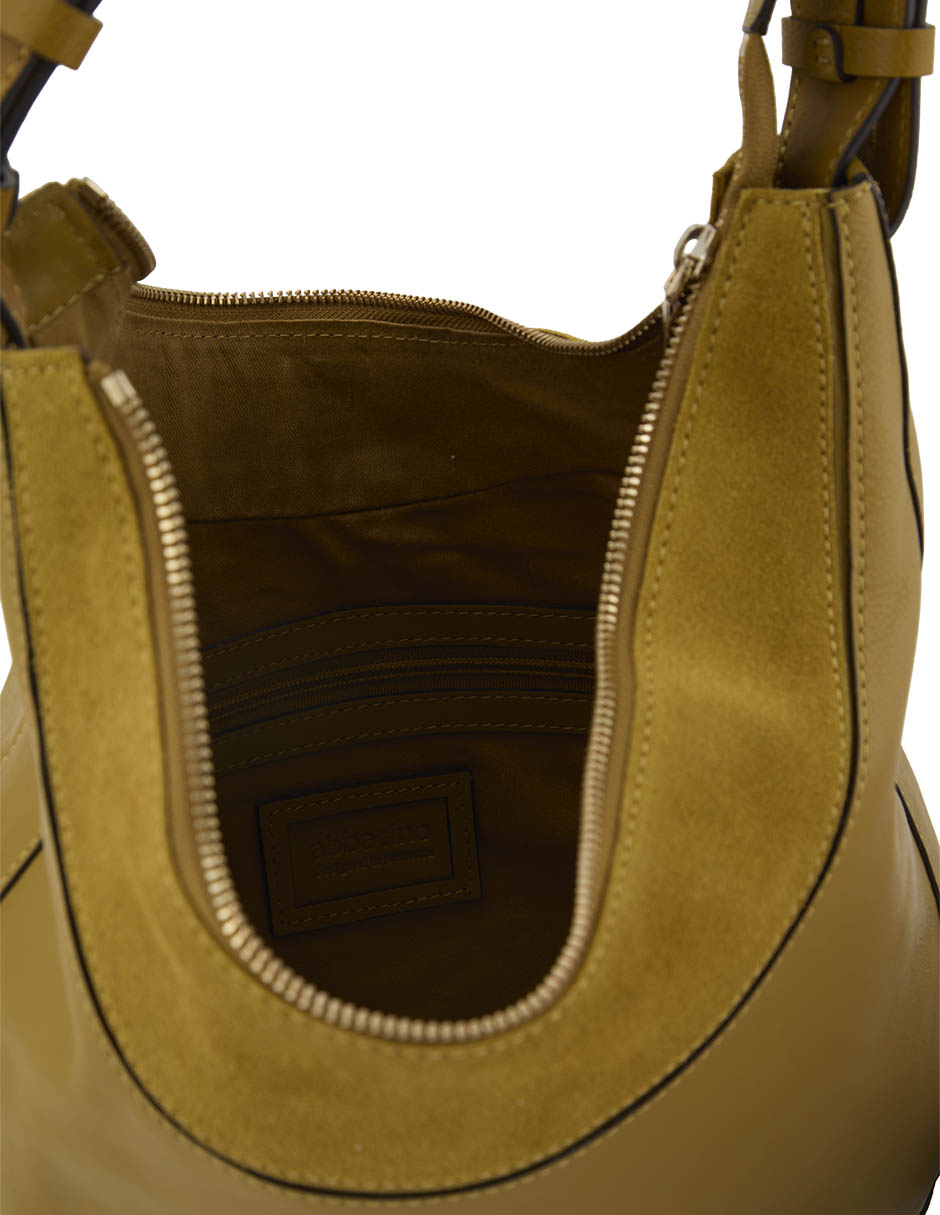 Bolsa hobo de piel para mujer 4