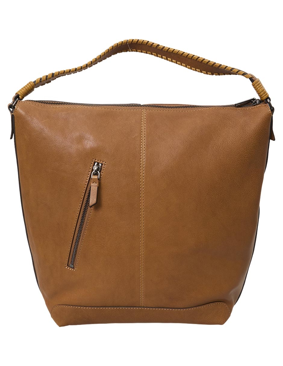 Bolsa hobo de piel para mujer