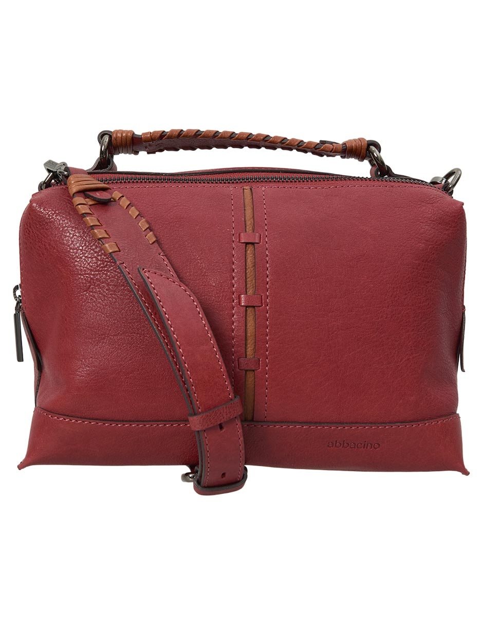 Bolsa crossbody de piel para mujer