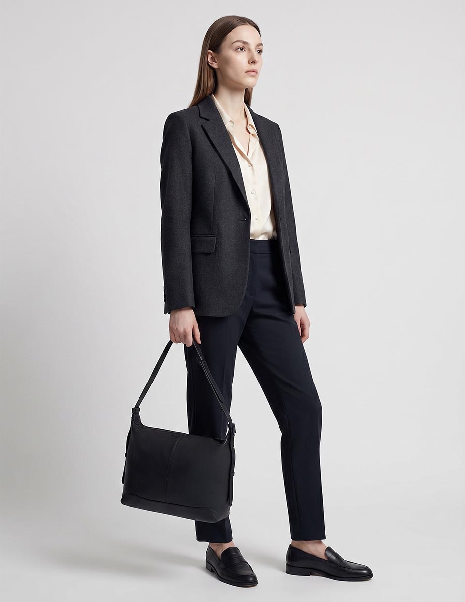 Bolsa hobo piel para mujer 5