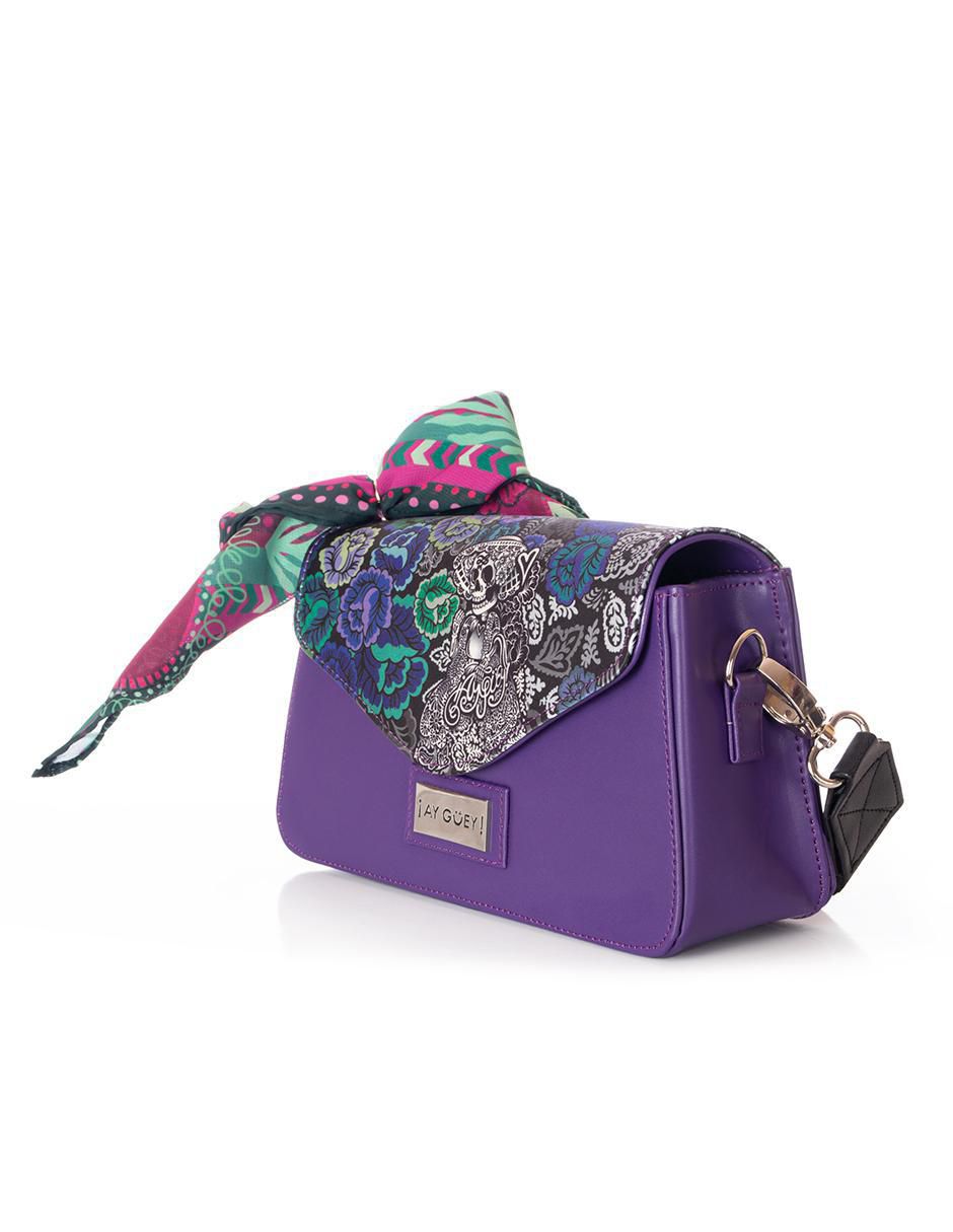 Bolsa flap Catrina Calavera para mujer