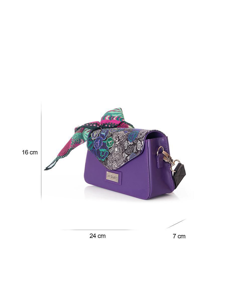Bolsa flap Catrina Calavera para mujer 5