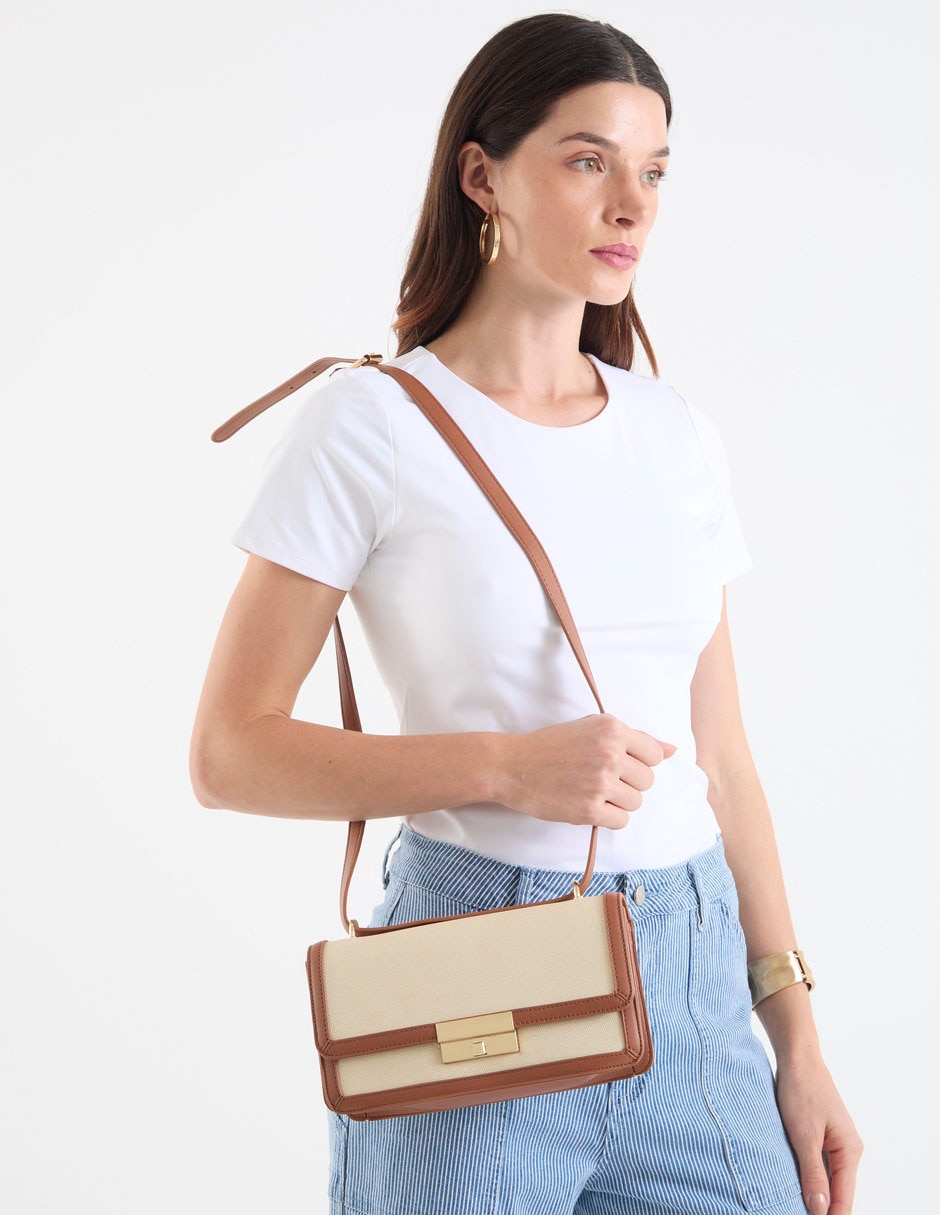 Bolsa crossbody Map para mujer