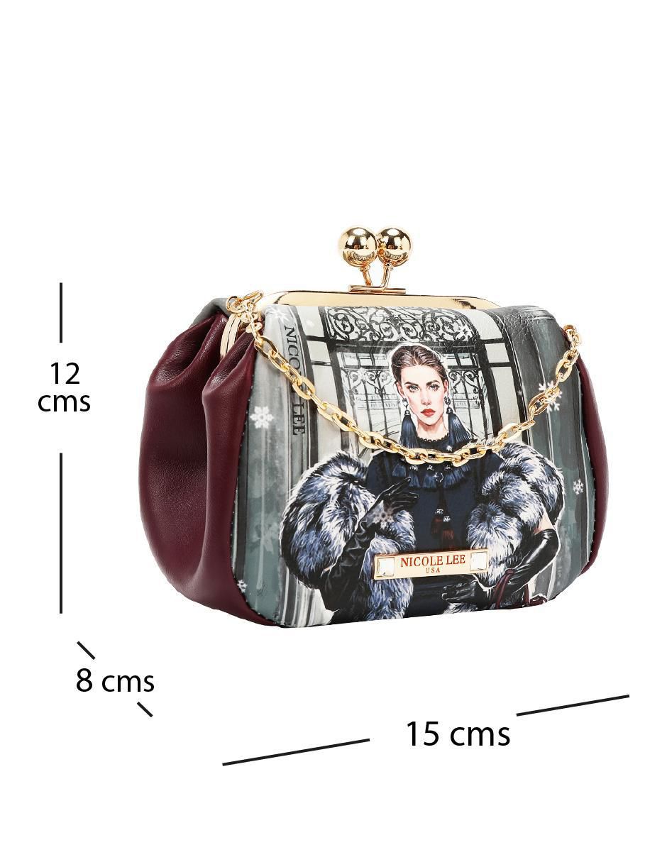 Bolsa crossbody Snowflake para mujer 4