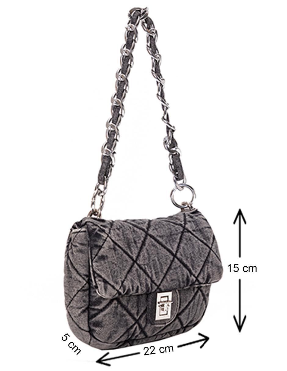Bolsa shoulder Denim para mujer