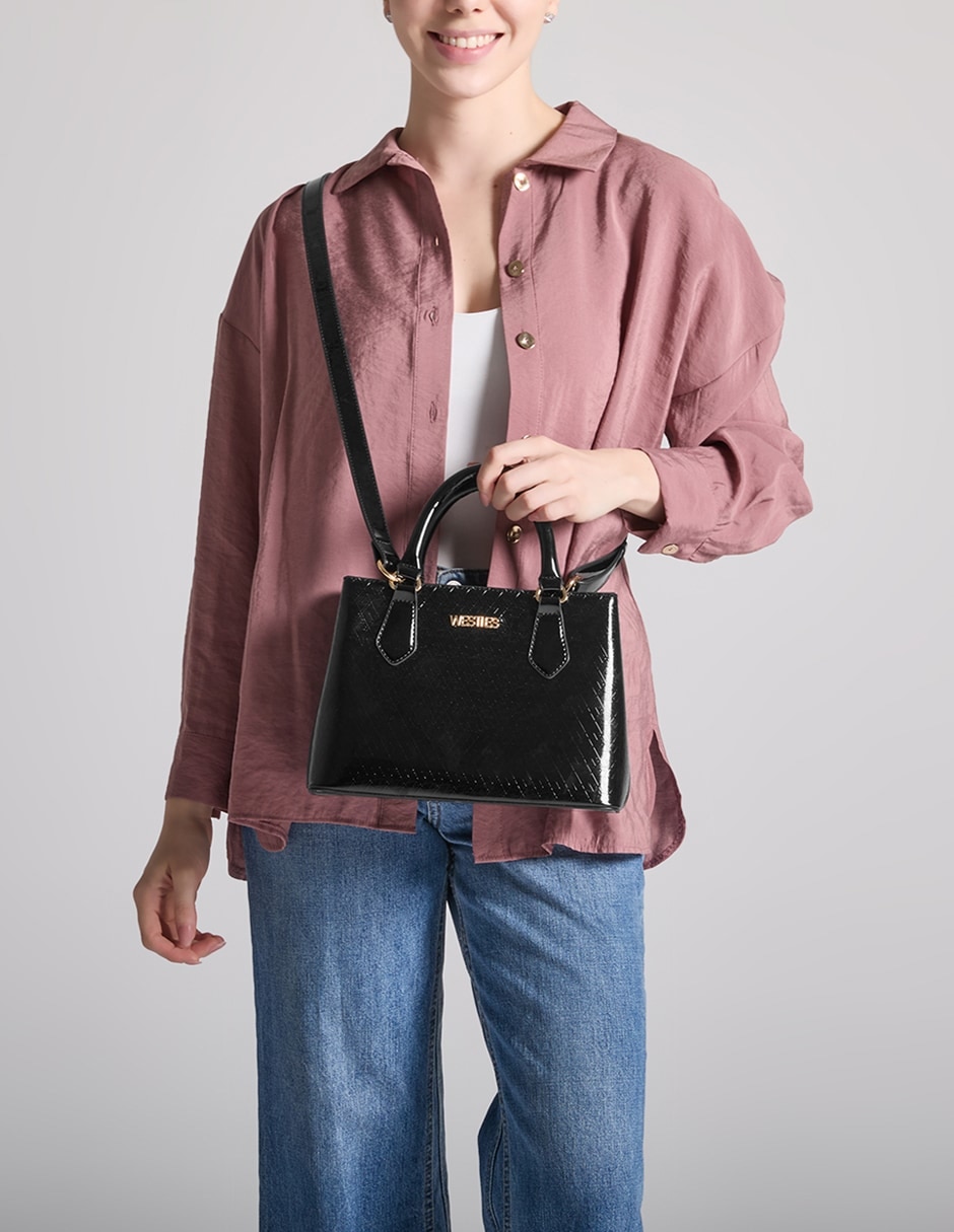 Bolsa satchel Becquer para mujer 6