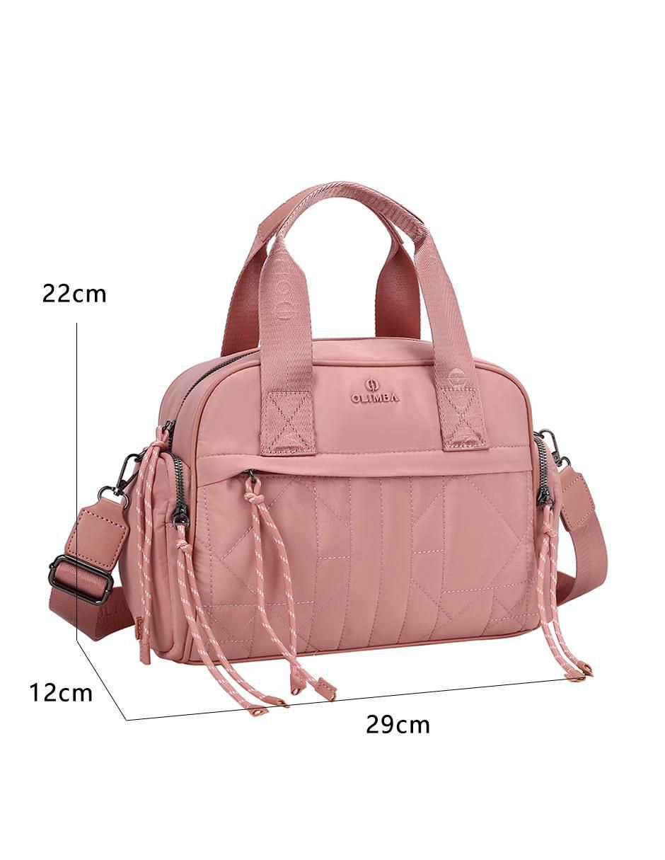Bolsa satchel Olimba para mujer