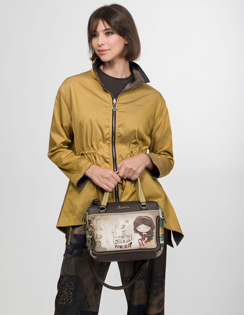 Bolsa satchel para mujer 17
