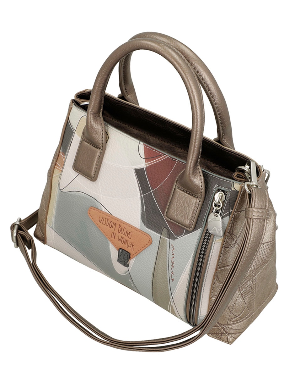 Bolsa satchel Sophia para mujer 9