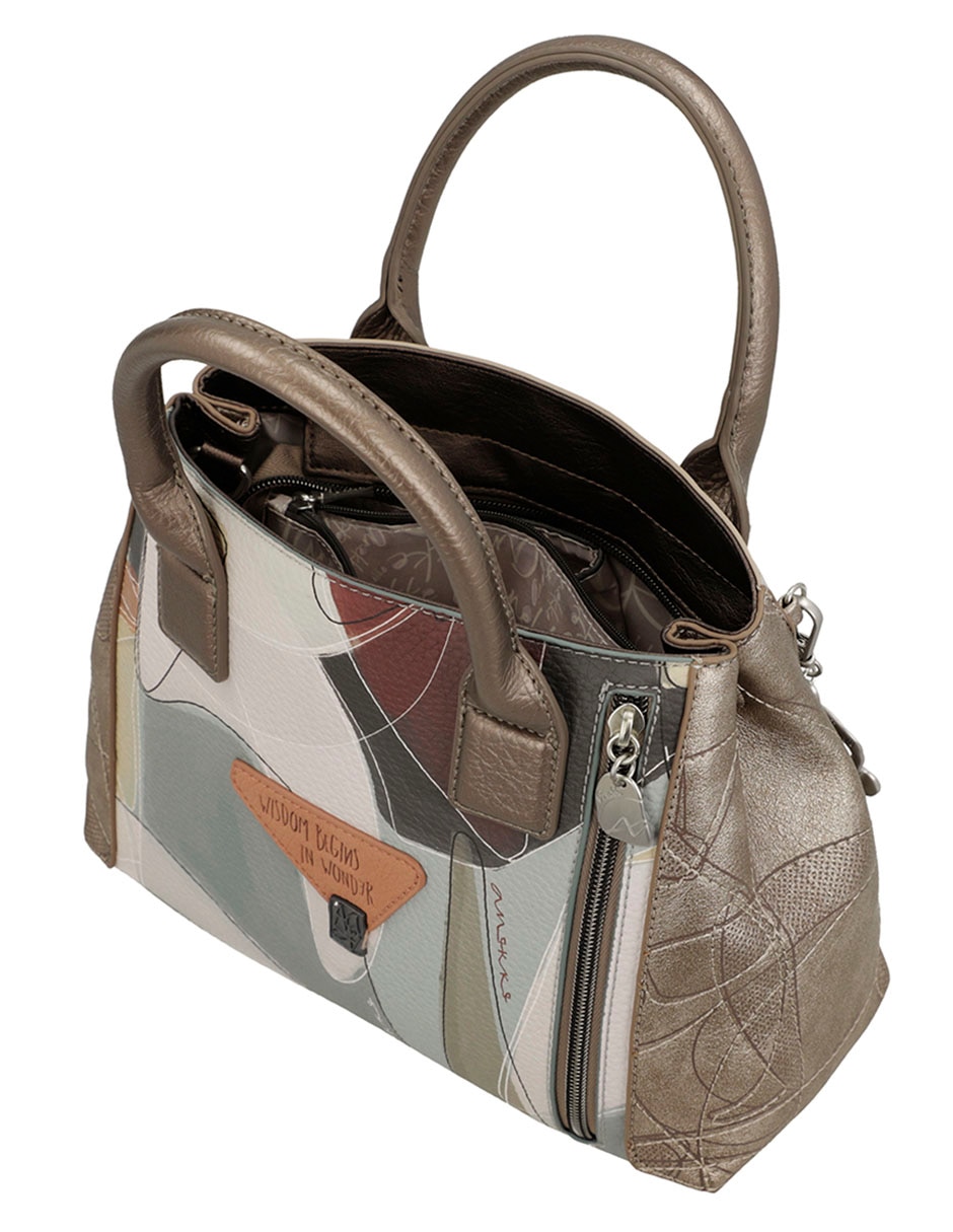 Bolsa satchel Sophia para mujer 6