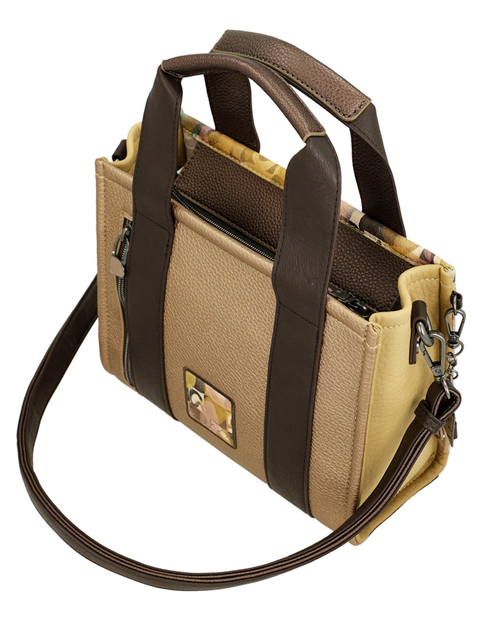 Bolsa satchel Bloom para mujer 14