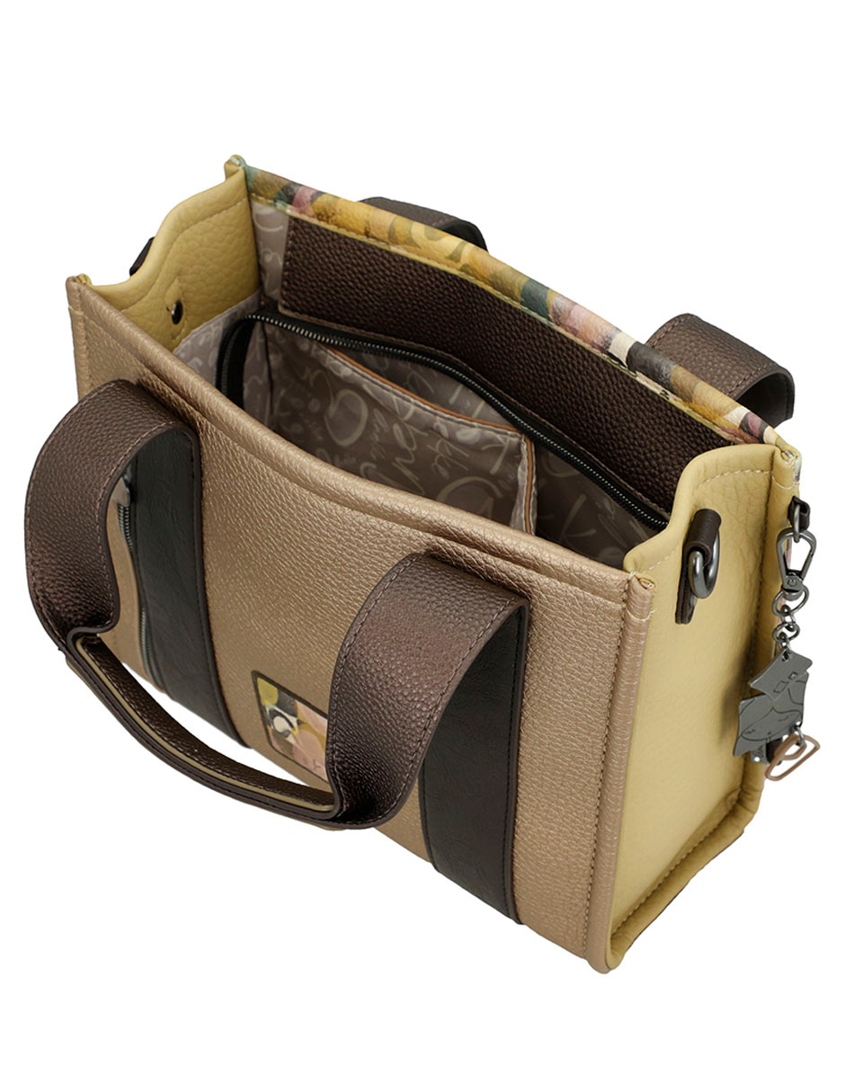 Bolsa satchel Bloom para mujer 16