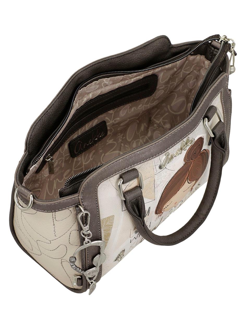 Bolsa satchel Anekke Sophia para mujer