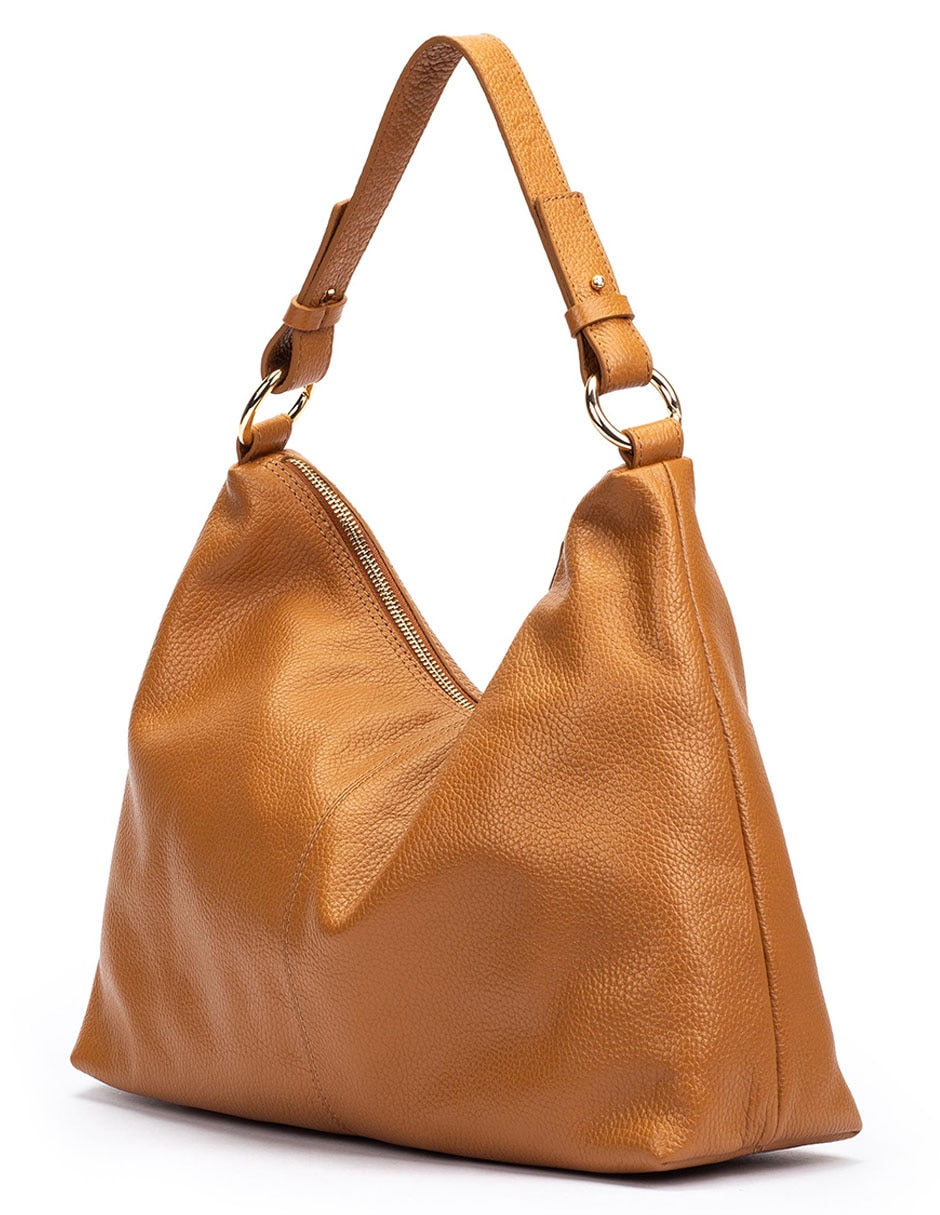 Bolsa hobo Beget de piel para mujer 11
