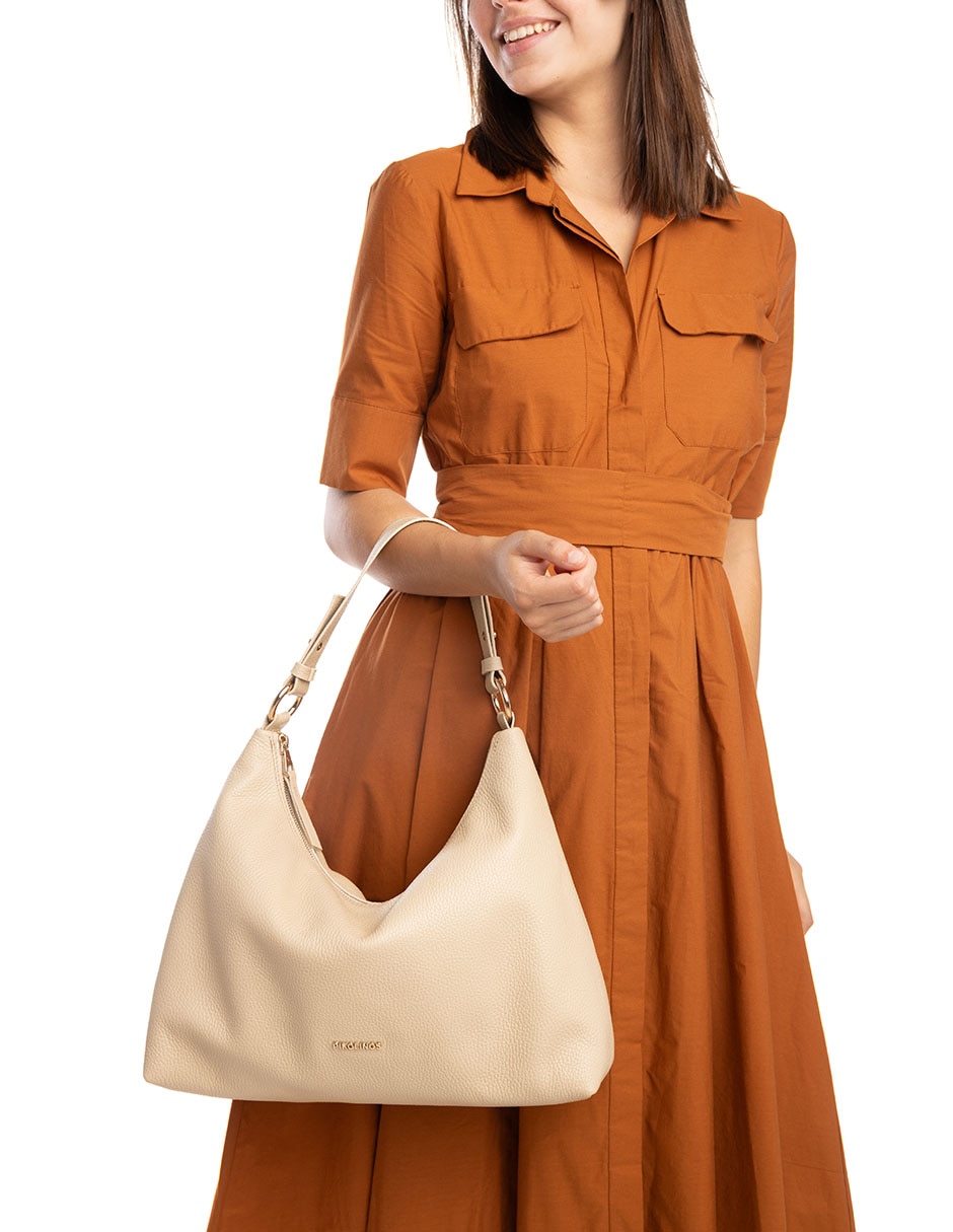 Bolsa hobo Pikolinos Beget de piel para mujer