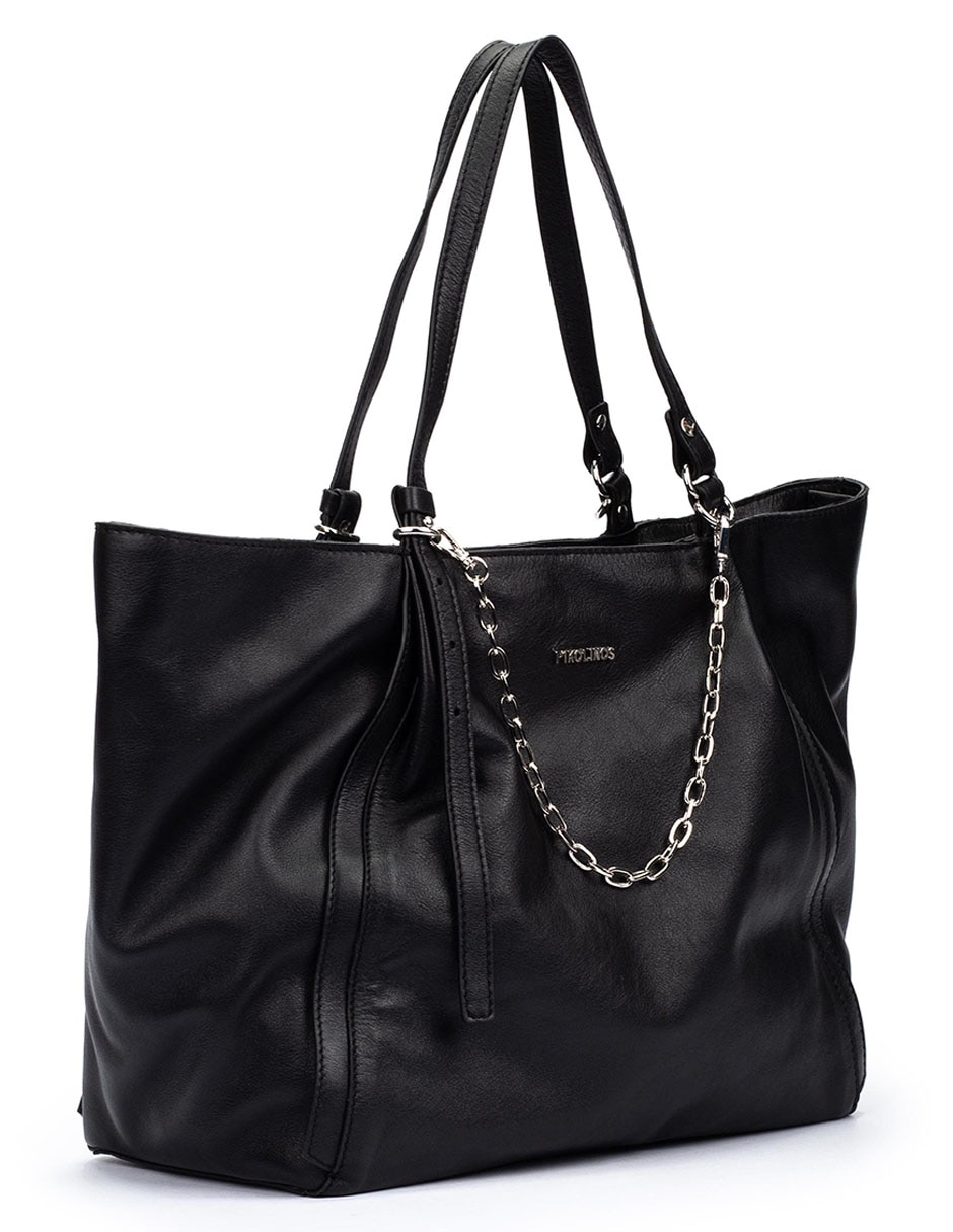 Bolsa shopper Pikolinos Mouro de piel para mujer