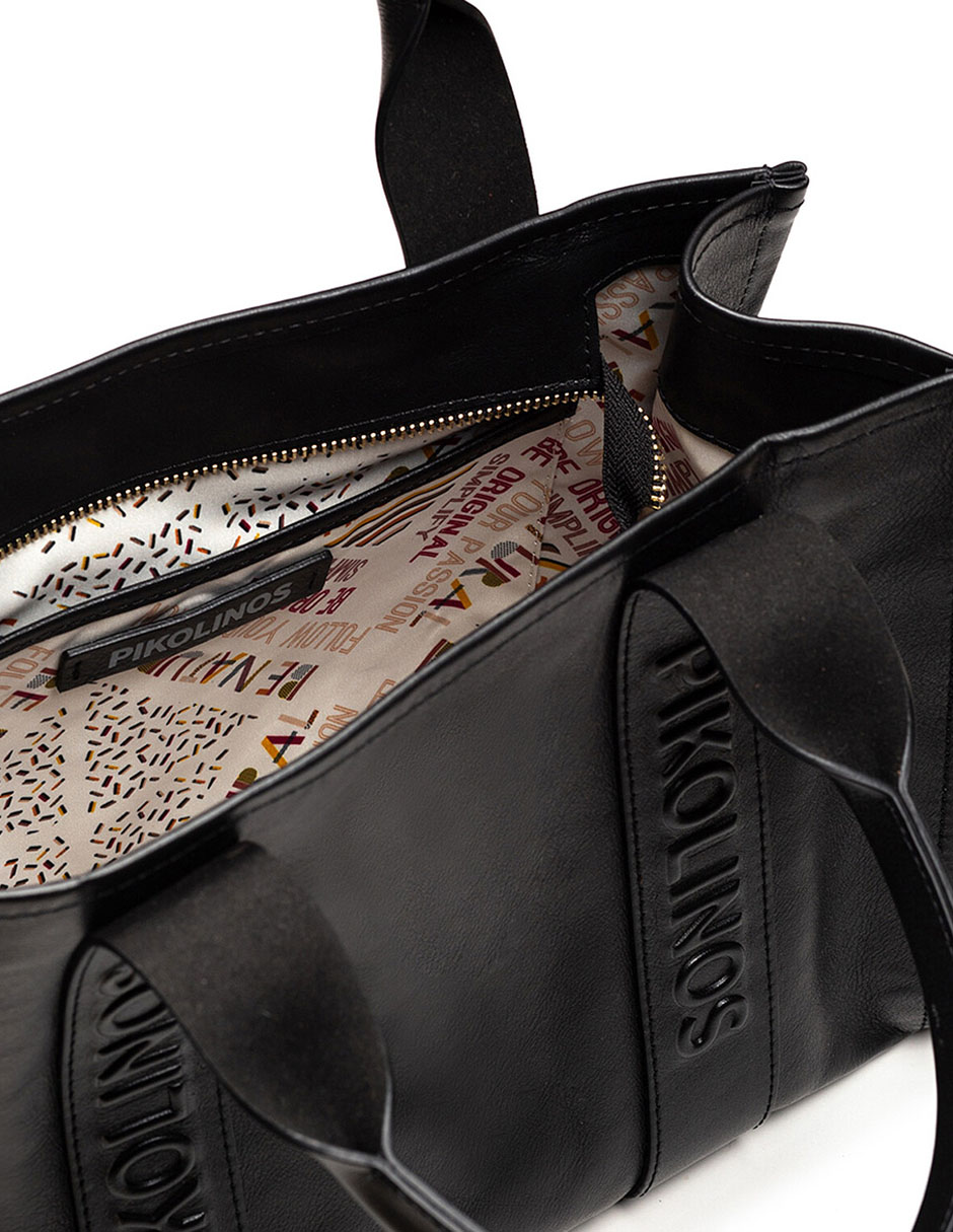 Bolsa tote de piel para mujer 4
