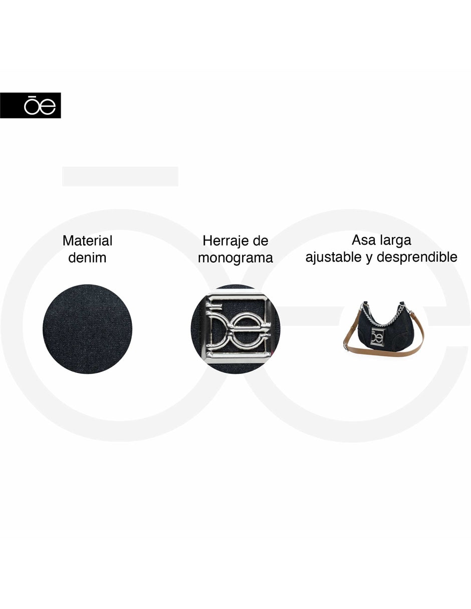 Bolsa hobo Cloe Jilik para mujer