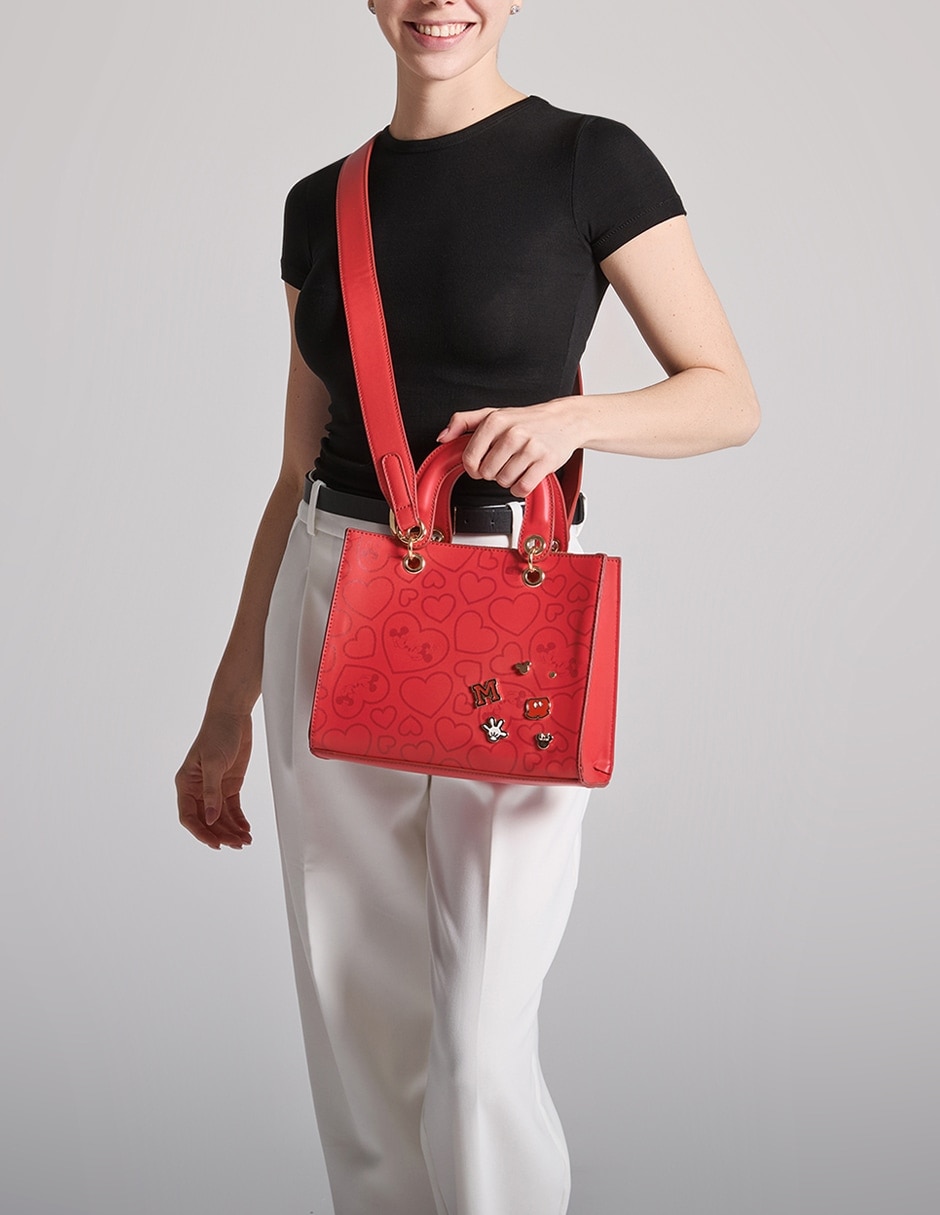 Bolsa satchel True Love para mujer 5